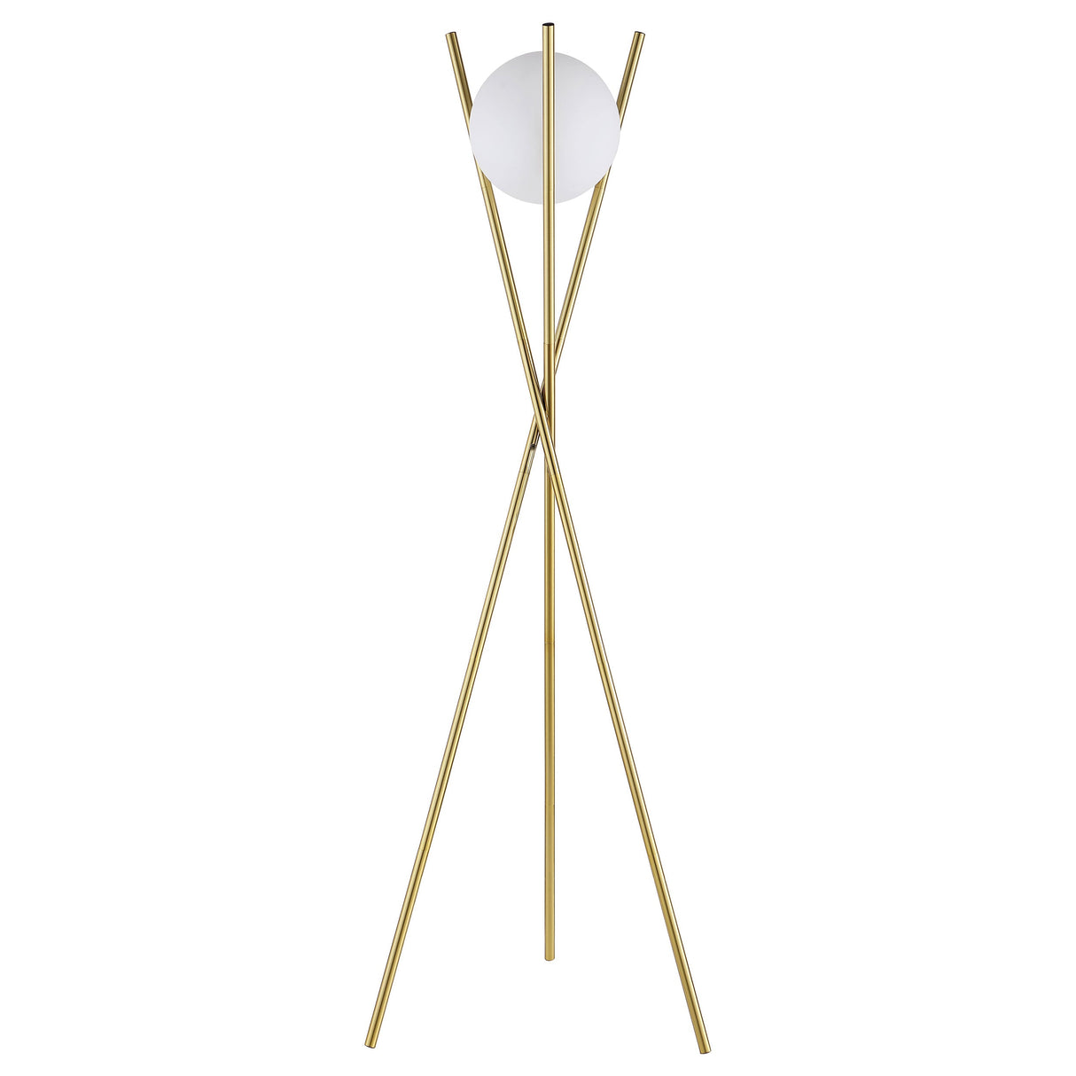 Yamileth Tripod Floor Lamp Gold