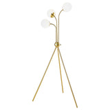 Miley Trio Tree Floor Lamp Gold