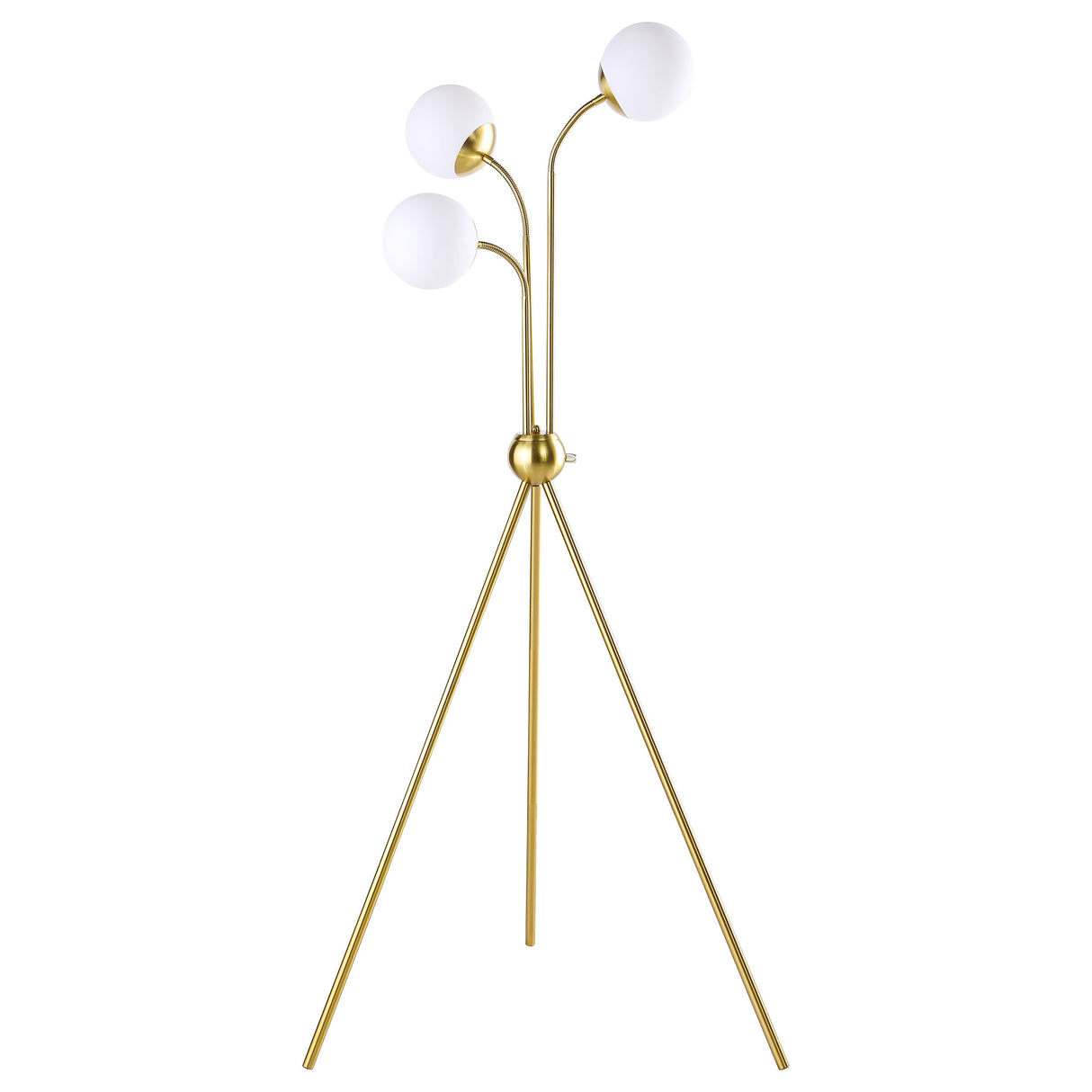 Miley Trio Tree Floor Lamp Gold