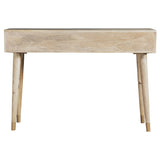 Alyssum Rectangular Storage Console Table Natural