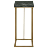 Vicente Accent Table with Marble Top Grey