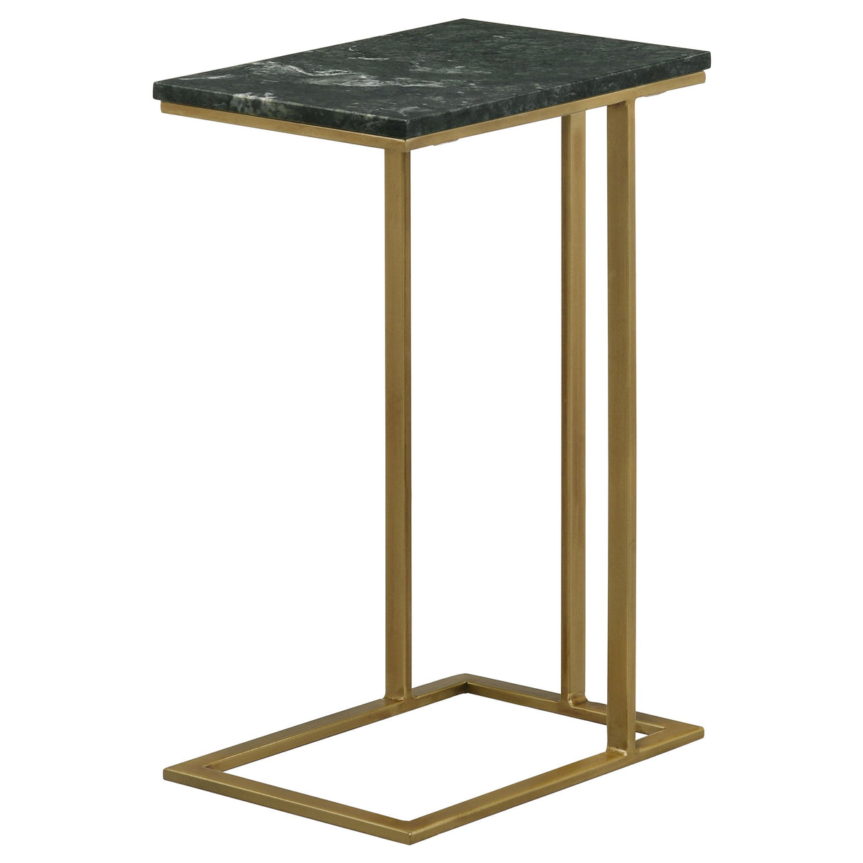 Vicente Accent Table with Marble Top Grey