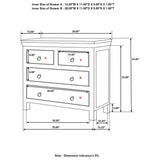 Harper 4-drawer Accent Cabinet Reclaimed Wood