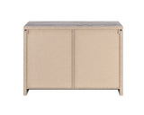 Enoch 2-door Accent Cabinet Grey Driftwood