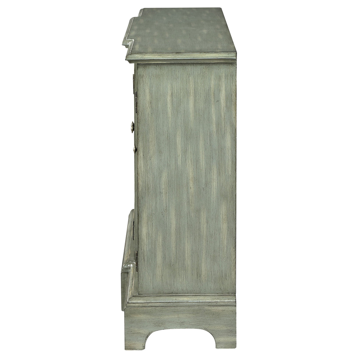 Erigeron 4-door Accent Cabinet Grey