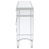 Duchess 5-drawer Accent Cabinet Silver