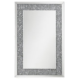 Valerie Crystal Inlay Rectangle Wall Mirror