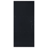 Zayan Full Length Floor Mirror With Lighting Black High Gloss