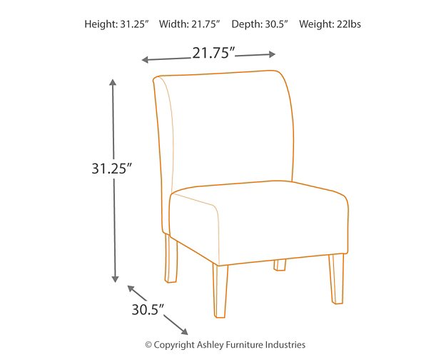 Triptis Accent Chair - Walo Furniture (Chicago, Illinois)