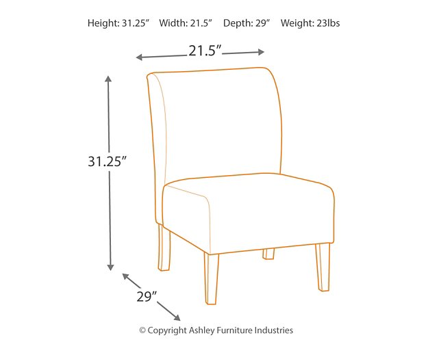 Triptis Accent Chair - Walo Furniture (Chicago, Illinois)