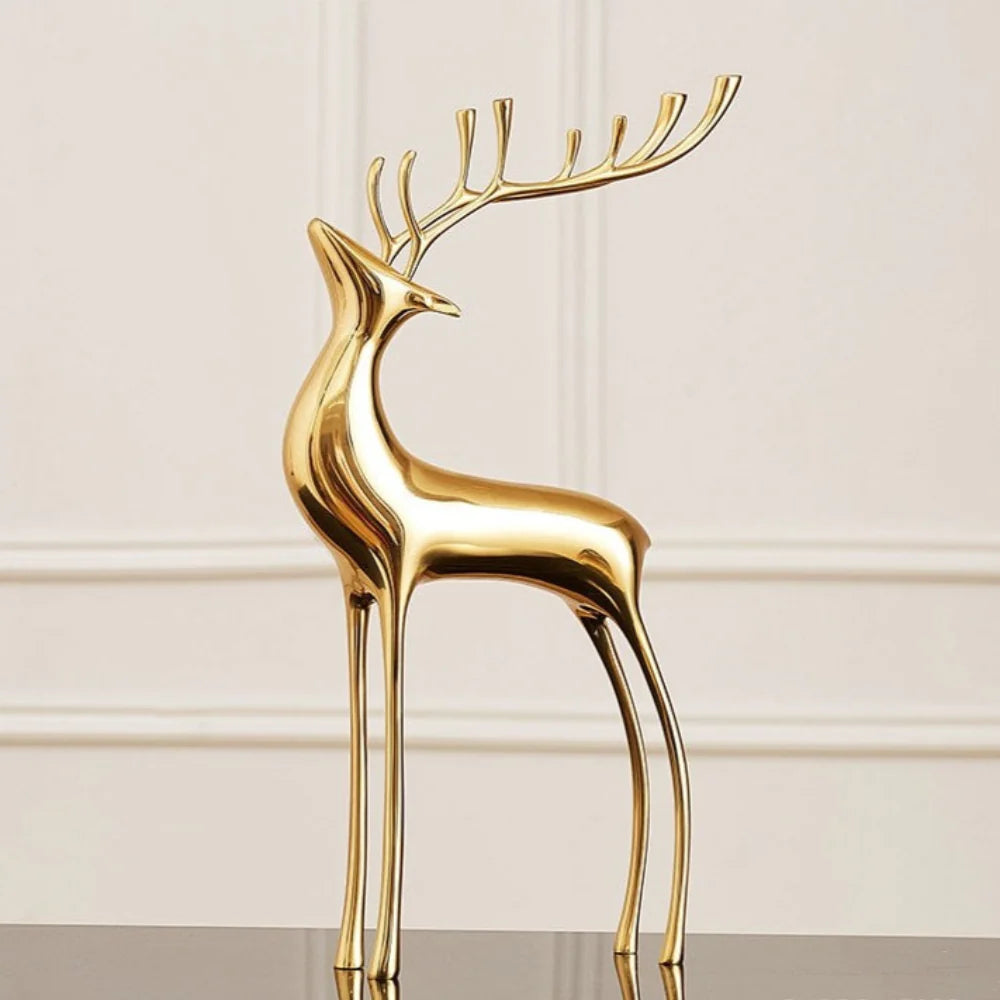 ArtZ® Abstract Nordic Reindeer Sculptures