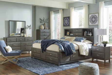 Caitbrook Storage Bed with 8 Drawers - Walo Furniture (Chicago, Illinois)