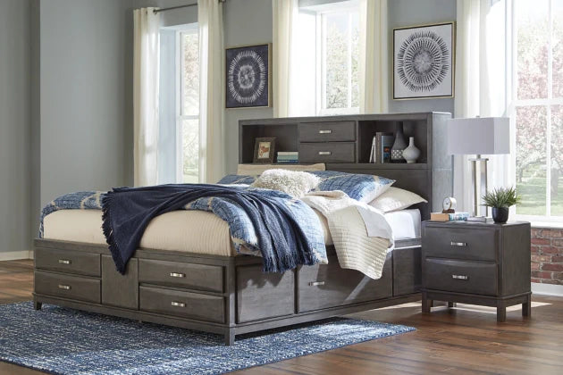 Caitbrook Storage Bed with 8 Drawers - Walo Furniture (Chicago, Illinois)