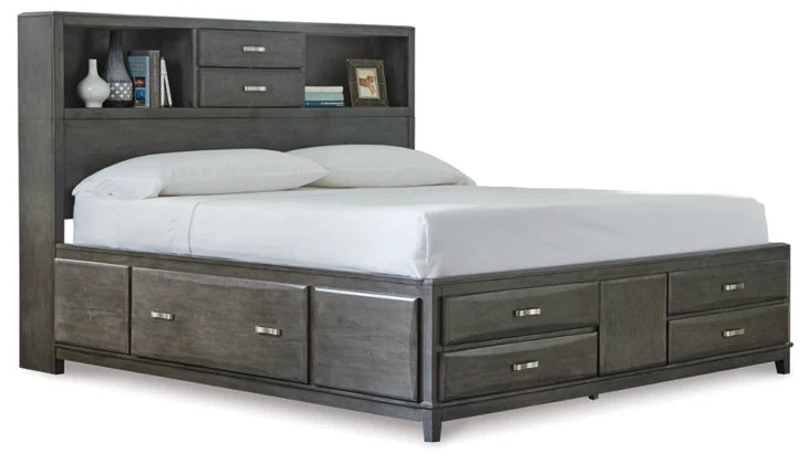 Caitbrook Storage Bed with 8 Drawers - Walo Furniture (Chicago, Illinois)