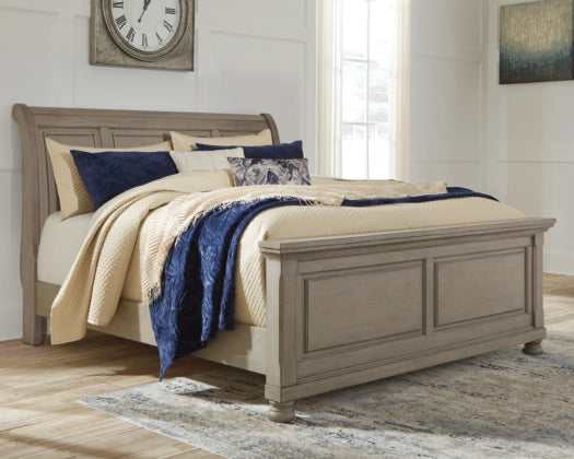 Sleigh Bed - Walo Furniture (Chicago, Illinois)