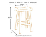 Glosco Bar Height Bar Stool