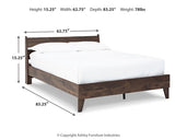 Calverson Bed and Mattress Set