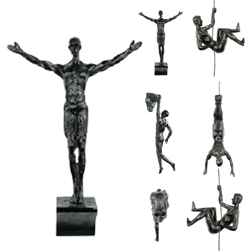 ArtZ® I Will Get To The Top Sculptures, Set of 6