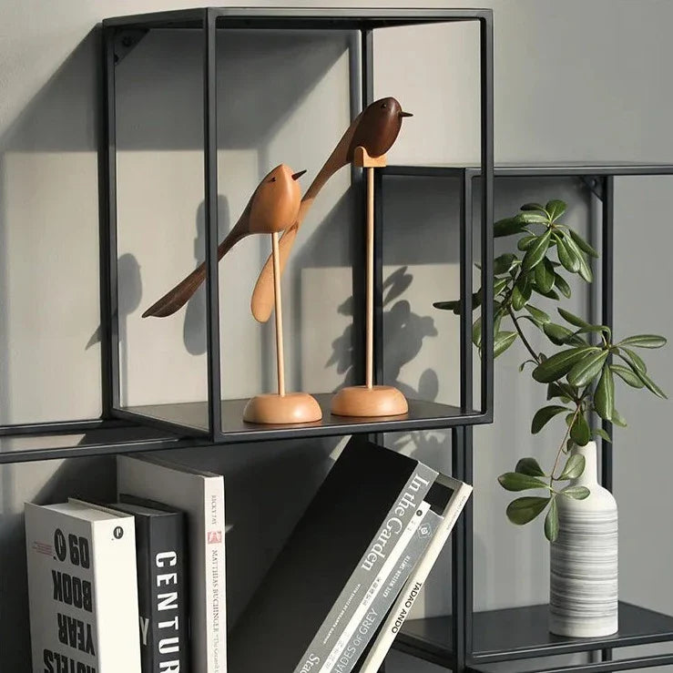 ArtZ® Nordic Wooden Bird Sculptures