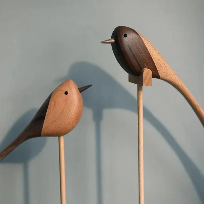 ArtZ® Nordic Wooden Bird Sculptures