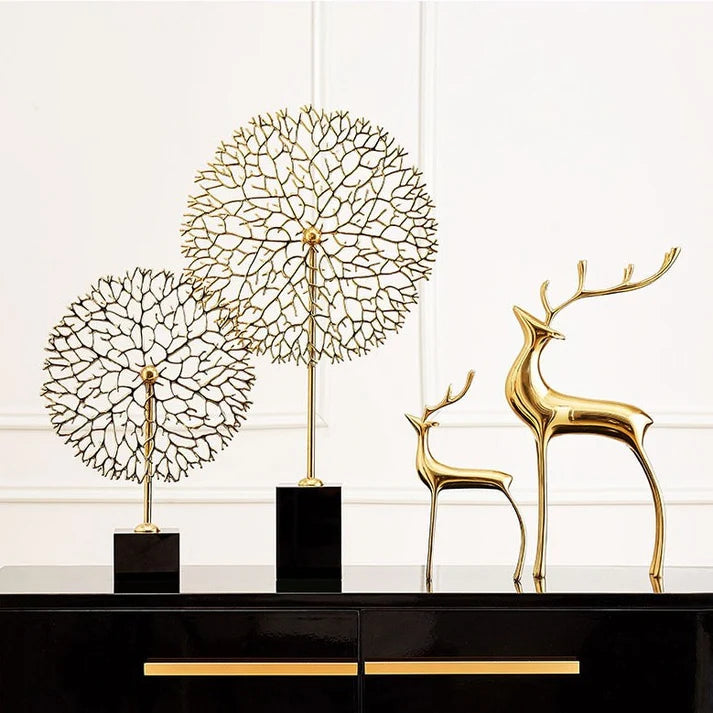 ArtZ® Abstract Nordic Reindeer Sculptures