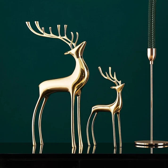 ArtZ® Abstract Nordic Reindeer Sculptures