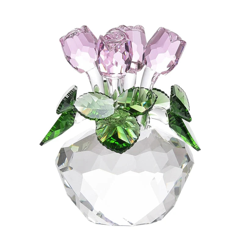 ArtZ® Crystal Rose Figurine