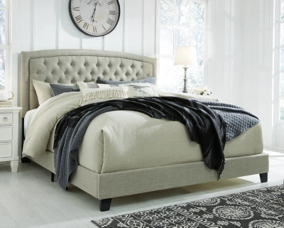 Jerary Queen Upholstered Bed with Tufted Headboard - Walo Furniture (Chicago, Illinois)