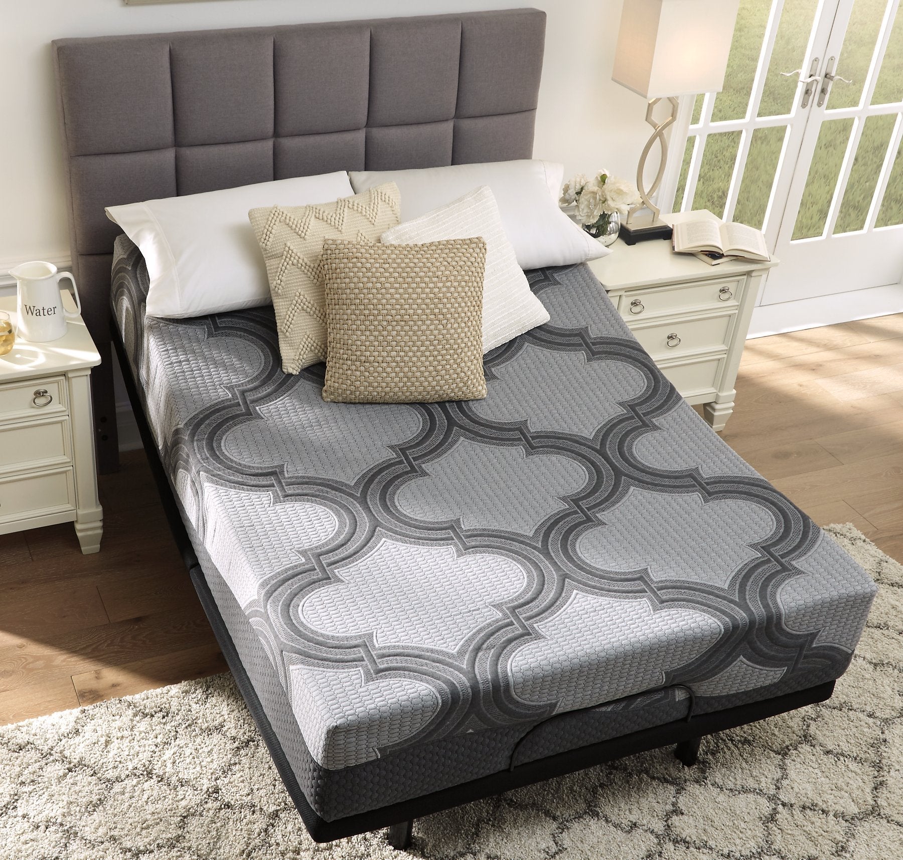 12 Inch Ashley Hybrid Mattress - Walo Furniture (Chicago, Illinois)