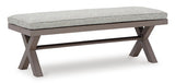 Hillside Barn 54" Outdoor Dining Bench