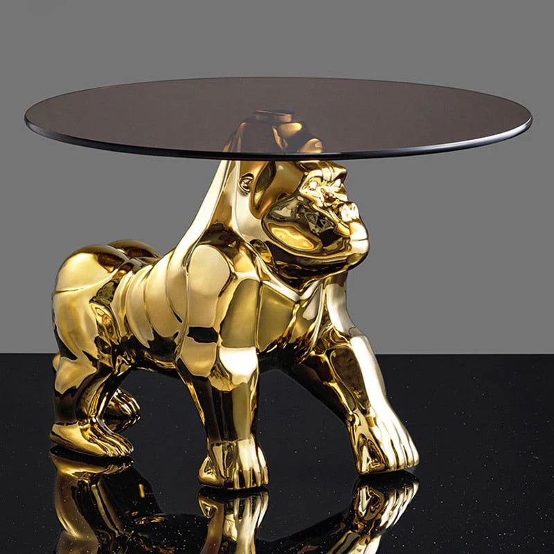 ArtZ® Gorilla Nordic Sculpture Tray Table