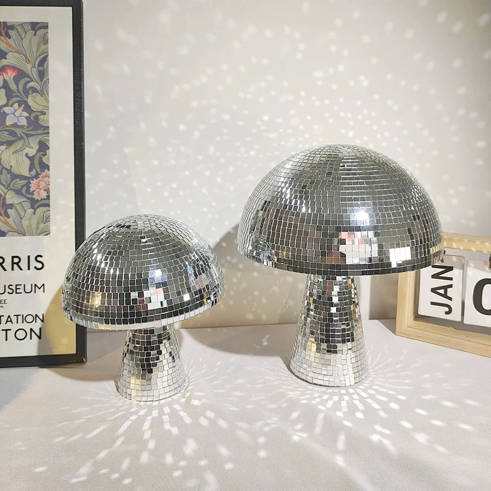 ArtZ® Disco Mushroom Sculptures