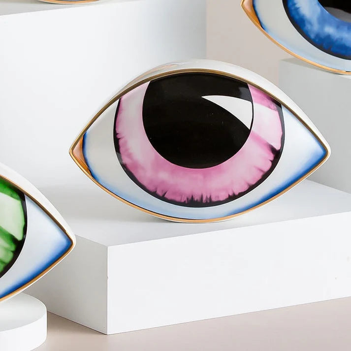 ArtZ® Ceramic Eye Sculpture