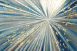 SF1381 - Starburst Blue/Gold/White Tempered Glass Wall Art - Walo Furniture (Chicago, Illinois)