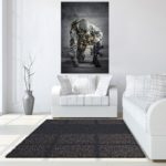 SF1588 Temp Glass w/Foil -Kneeling Solider