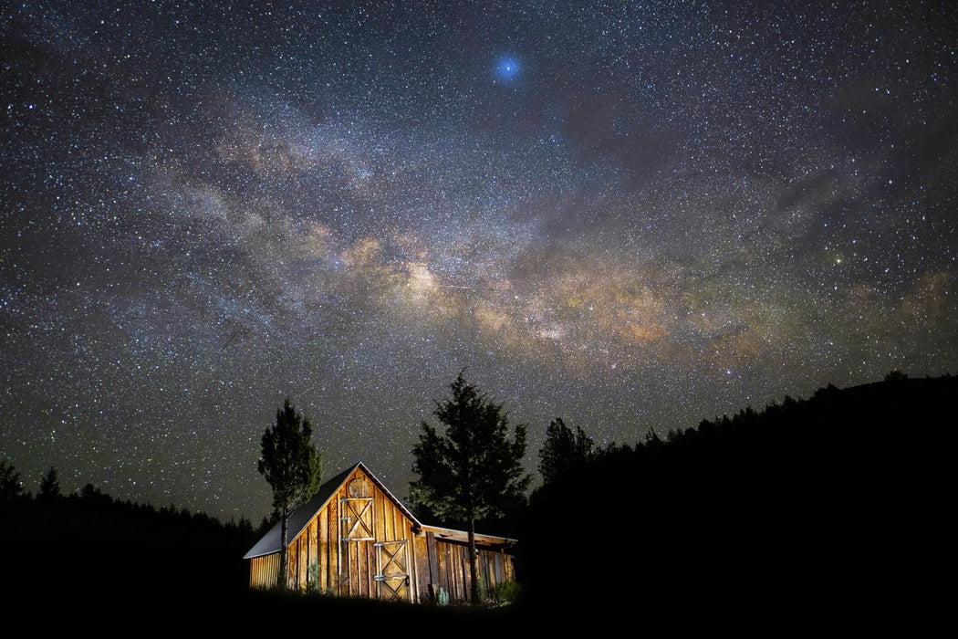 SF1592 Temp Glass w/Foil -Starry Barn