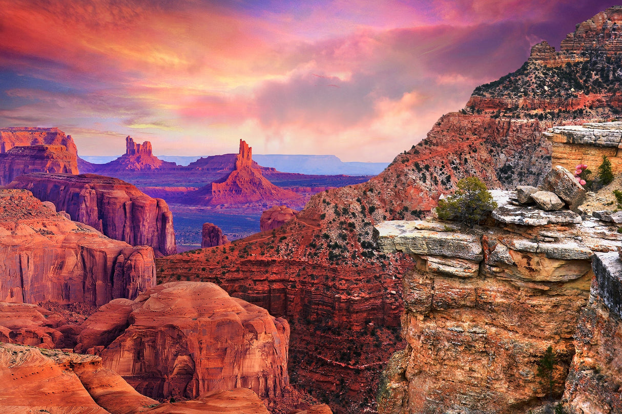 SF1736 - Grand Canyon Arizona Tempered Glass Wall Art - Walo Furniture (Chicago, Illinois)