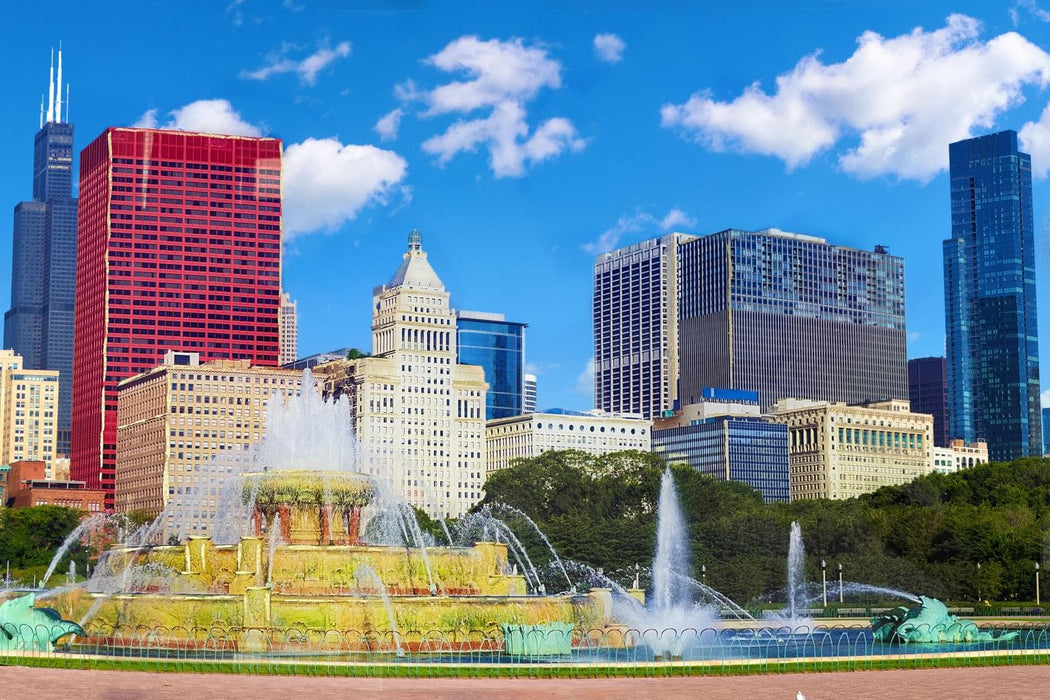 SF1828 Tempered Glass w/ Foil – Chicago Skyline