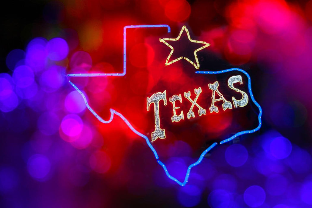 SF1844R Tempered Glass w/ Foil & Rhinestones – Texas Neon