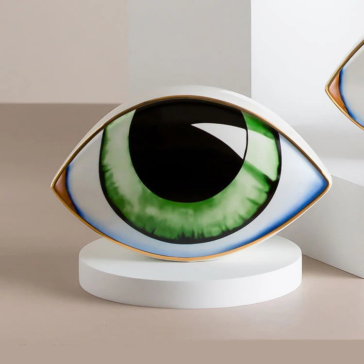 ArtZ® Ceramic Eye Sculpture