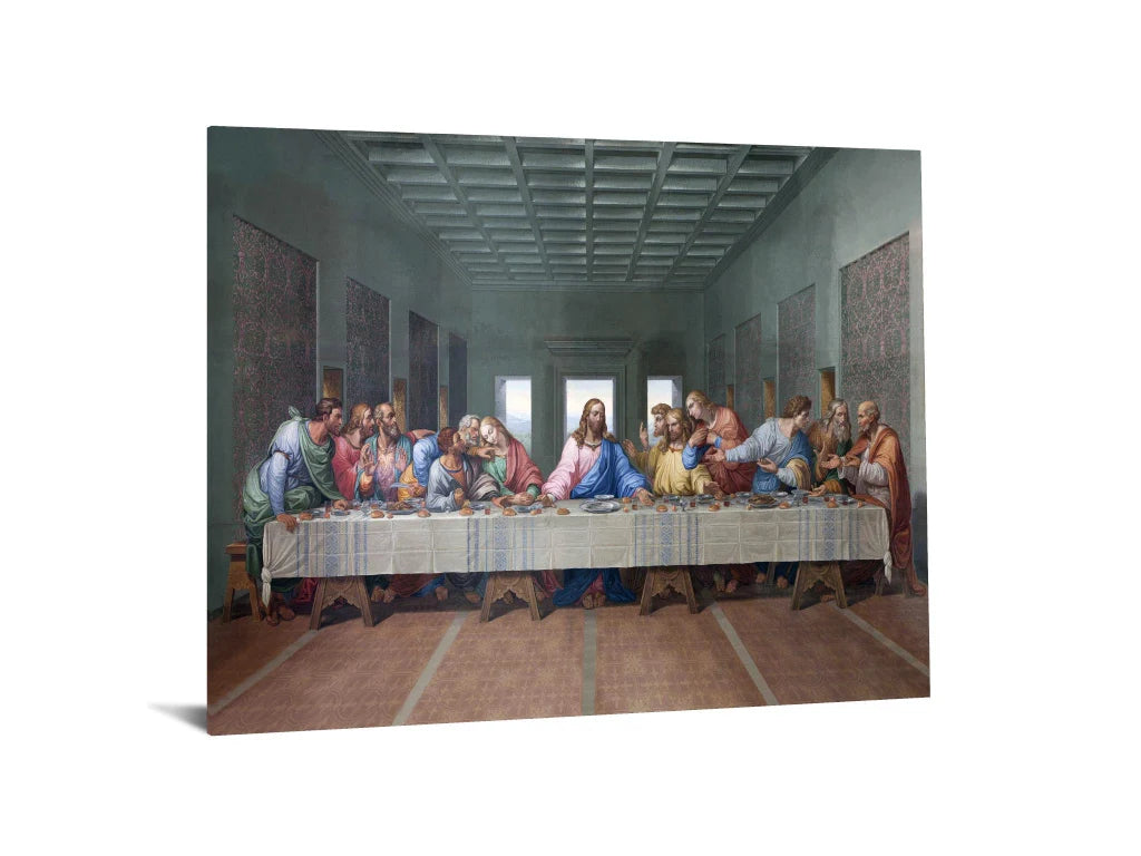 SF1422 - Last Supper Tempered Glass Wall Art - Walo Furniture (Chicago, Illinois)