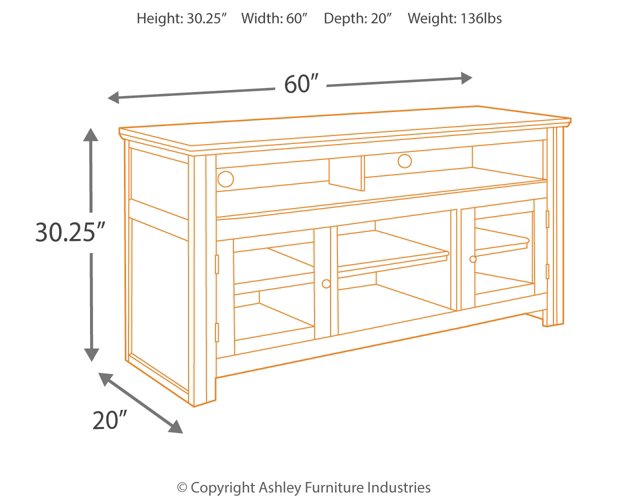 Harpan 60" TV Stand