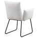 Ackland Upholstered Dining Side Chair Light Grey (Set of 2) - Walo Furniture