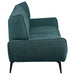 Acton 2 - piece Upholstered Flared Arm Sofa Set Teal Blue - Walo Furniture