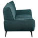 Acton 2 - piece Upholstered Flared Arm Sofa Set Teal Blue - Walo Furniture