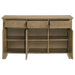 Adina 2 - door 59 - inch Sideboard Server Distressed Light Brown - Walo Furniture