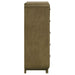 Amsbury 5 - drawer Chest of Drawers Nutmeg - Walo Furniture