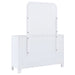 Anastasia 6 - drawer Dresser with Mirror Pearl White - Walo Furniture