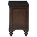 Andover 1 - drawer Nightstand Bedside Table Dark Oak - Walo Furniture