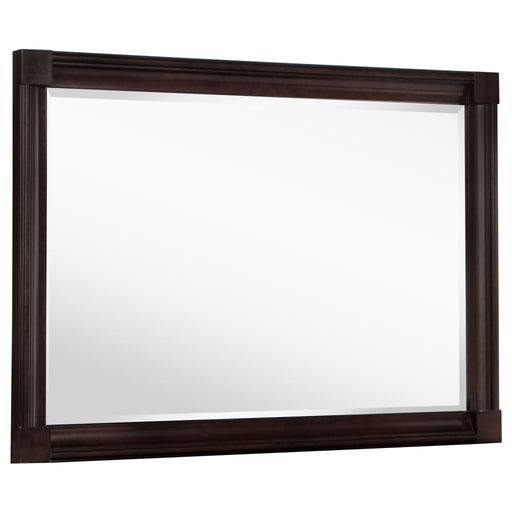 Andover Dresser Mirror Dark Oak - Walo Furniture